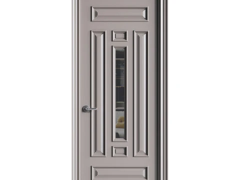 Porta de entrada moderna 60 Modelo 3D