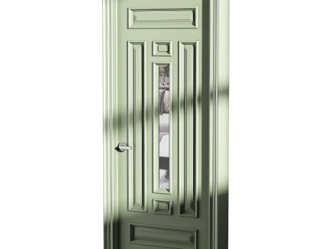 Porta de entrada moderna 60 Modelo 3D