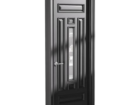 Modern entrance door 60 3D 모델
