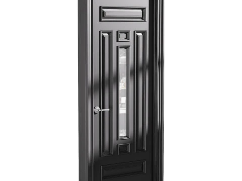 Porta de entrada moderna 60 Modelo 3D