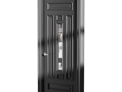 Porta de entrada moderna 60 Modelo 3D