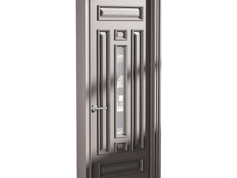 Modern entrance door 60 3D 모델