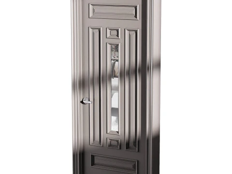 Porta de entrada moderna 60 Modelo 3D