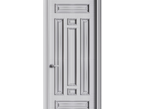Modern entrance door 60 3D 모델
