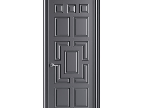Modern entrance door 61 3D 모델