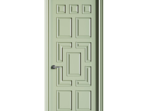 Modern entrance door 61 3D 모델