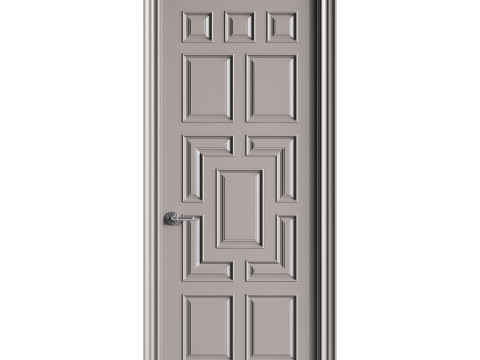 Modern entrance door 61 3D 모델