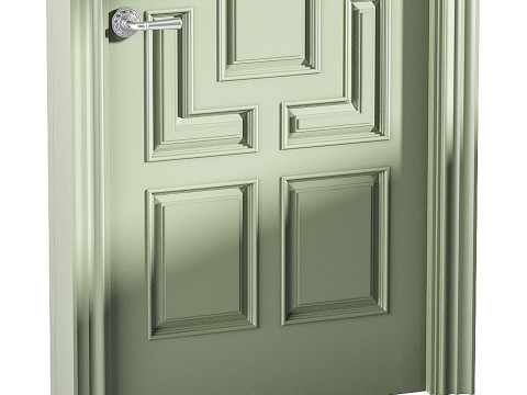 Modern entrance door 61 3D 모델