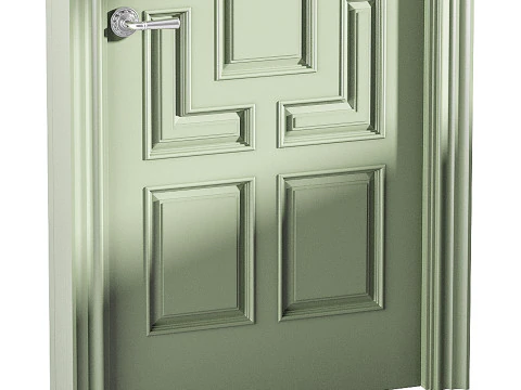 Porta de entrada moderna 61 Modelo 3D