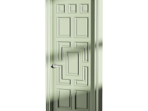 Modern entrance door 61 3D 모델