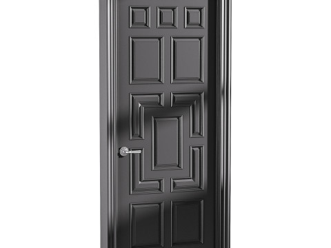 Modern entrance door 61 3D 모델
