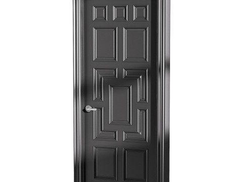 Modern entrance door 61 3D 모델