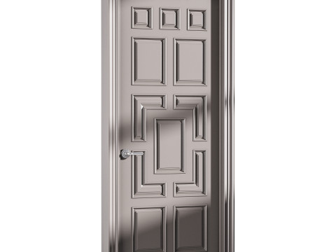 Modern entrance door 61 3D 모델