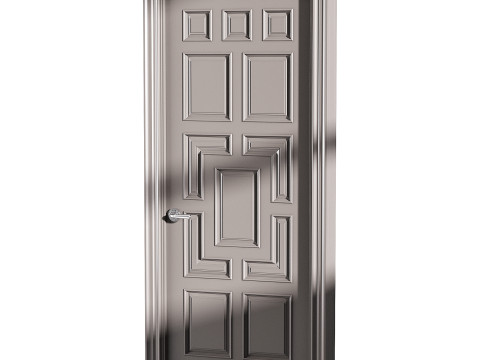 Modern entrance door 61 3D 모델
