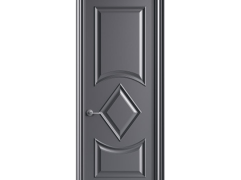 Modern entrance door 62 3D Модель