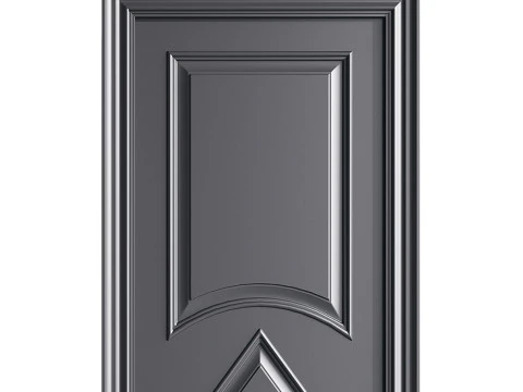 Modern entrance door 62 3D Model