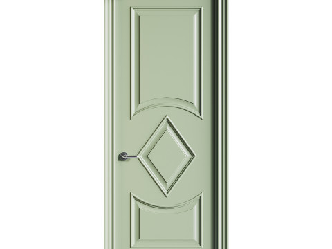 Modern entrance door 62 3D Модель