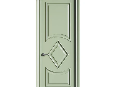 Modern entrance door 62 3D Model
