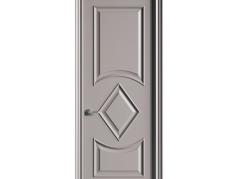 Modern entrance door 62 3D Модель