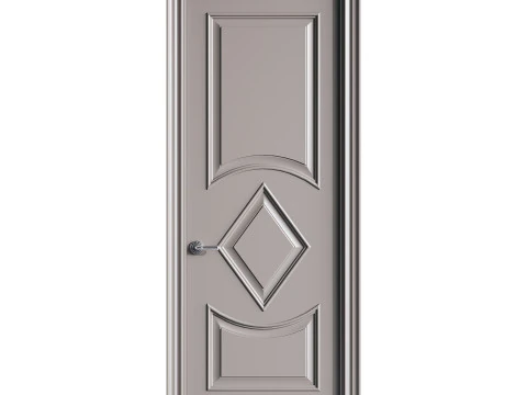 Modern entrance door 62 3D Model