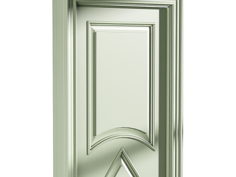 Modern entrance door 62 3D Модель