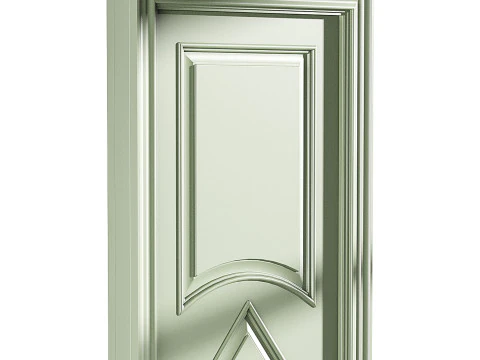 Modern entrance door 62 3D Model