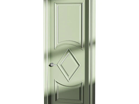 Modern entrance door 62 3D Model