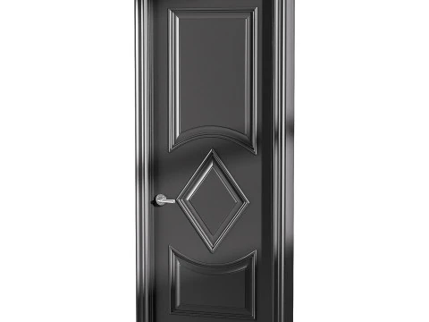 Modern entrance door 62 3D Model