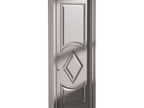 Modern entrance door 62 3D Модель