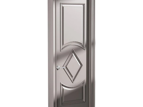 Modern entrance door 62 3D Model