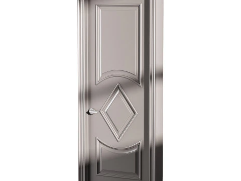 Modern entrance door 62 3D Model