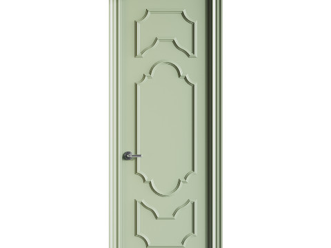 Modern entrance door 63 3D Model
