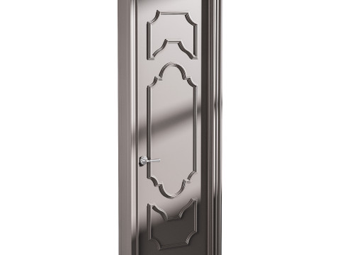 Modern entrance door 63 3D Model