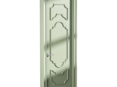 Modern entrance door 63 3D Model