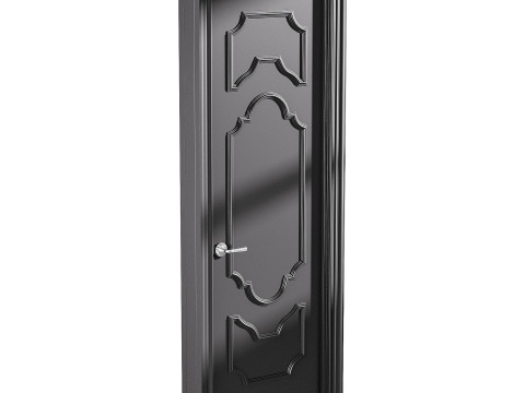 Modern entrance door 63 3D Model