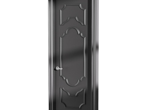 Modern entrance door 63 3D Model