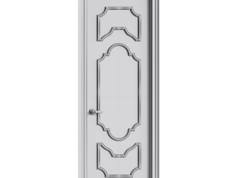 Modern entrance door 63 3D Model