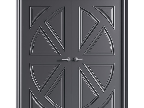 Modern entrance door 64 3D 모델