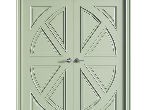 Modern entrance door 64 3D 모델