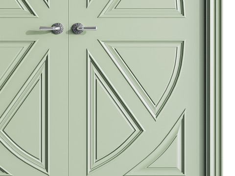 Modern entrance door 64 3D 모델