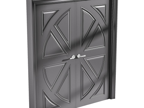 Modern entrance door 64 3D 모델