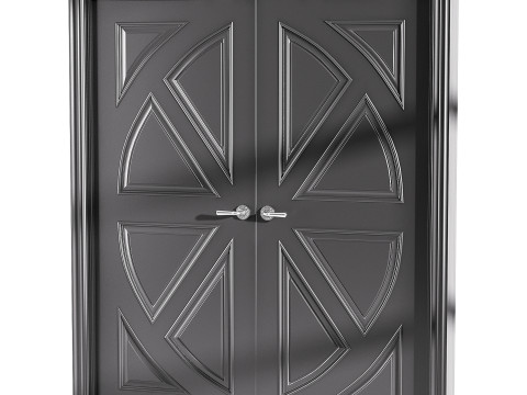 Modern entrance door 64 3D 모델