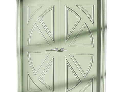 Modern entrance door 64 3D 모델