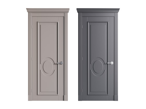 Modern entrance door 65 Modelo 3D