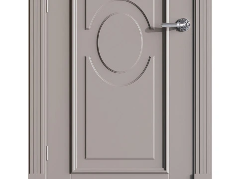 Moderne Eingangst&uuml;r 65 3D Modell