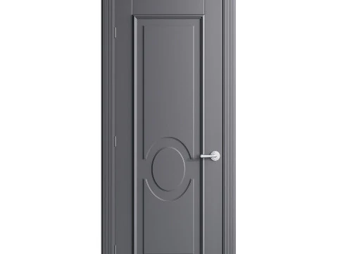 Moderne Eingangst&uuml;r 65 3D Modell