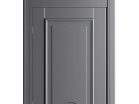 Moderne Eingangst&uuml;r 65 3D Modell