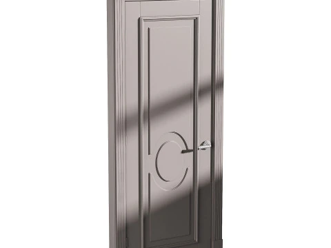 Moderne Eingangst&uuml;r 65 3D Modell