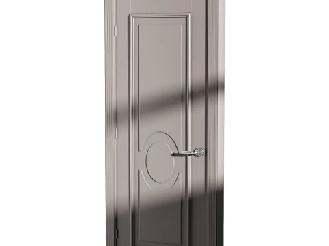 Moderne Eingangst&uuml;r 65 3D Modell