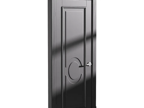 Moderne Eingangst&uuml;r 65 3D Modell